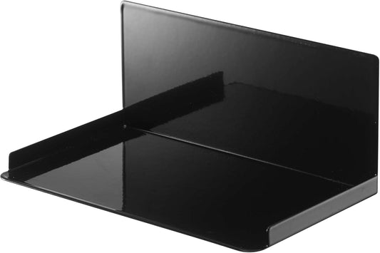 Yamazaki 5133 Magnetic Seasoning Stocker Rack, Black, Approx. W 7.3 x D 4.7 x H 3.3 inches (18.5 x 12 x 8.5 cm), Tower, Floating Storage, Easy Installation