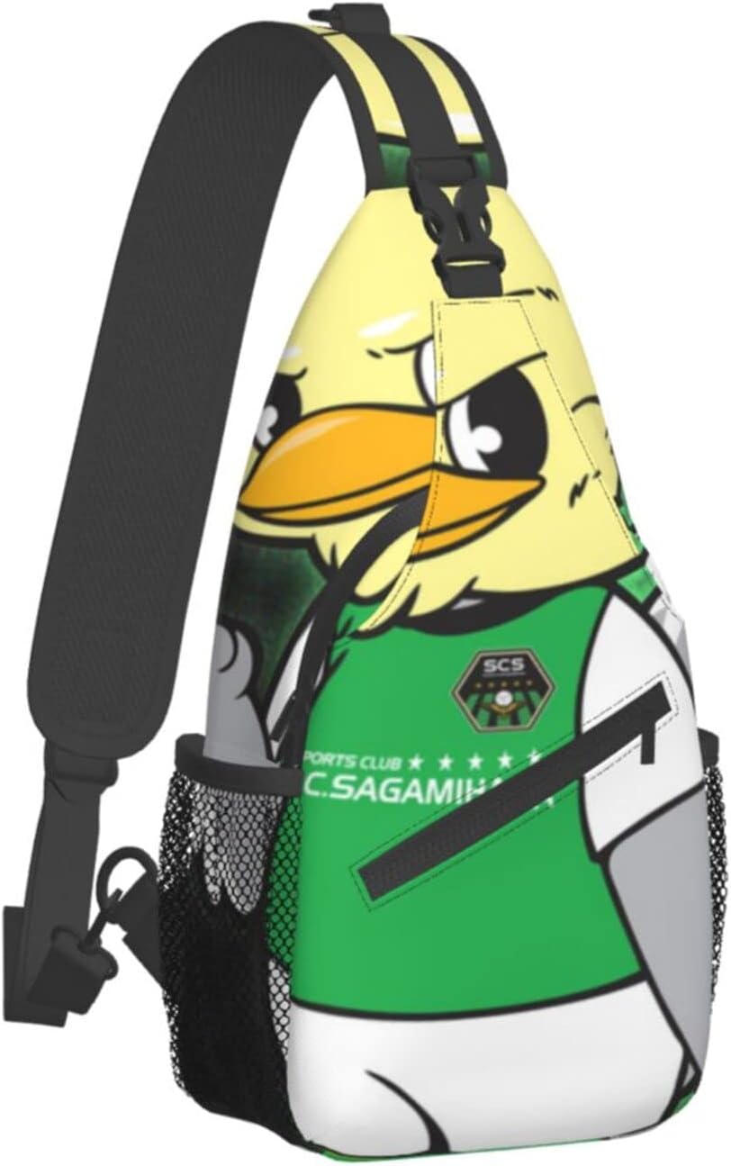 Sc Sagamihara Shoulder Bag, Large Capacity, Shoulder Bag, Crossbody Bag, Work Commute, School, Travel, Events, Anime, Moe Goods, Multifunctional, Lightweight, Unisex, Gift, Sports School Bag, Backpack