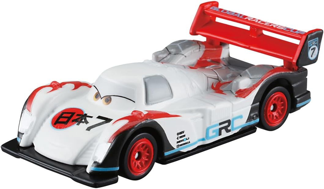 Takara Tomy Disney Cars Tomica C-35 Shu Todoroki (GRC Type) Mini Car Toy, Ages 3 and Up