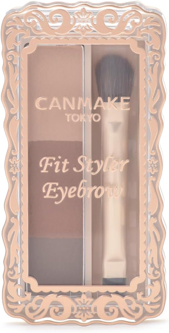 Canmake Fit Styler Eyebrow 02 Maroon Brown 2g Eyebrow Natural Eyebrow Exfoliating Eyebrow