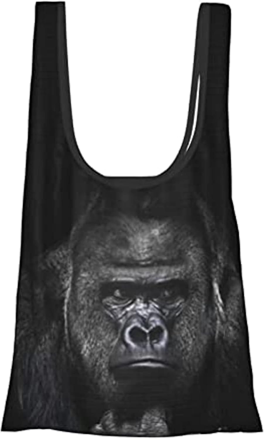 Chioee Folding Eco Bag, Siamese Cat, Photographic, Cute Shopping Bag, Waterproof, Large Capacity, Compact, Tote Bag, With Pockets, Lightweight, Convenience Store, Anime, Goods, Present, Thinking