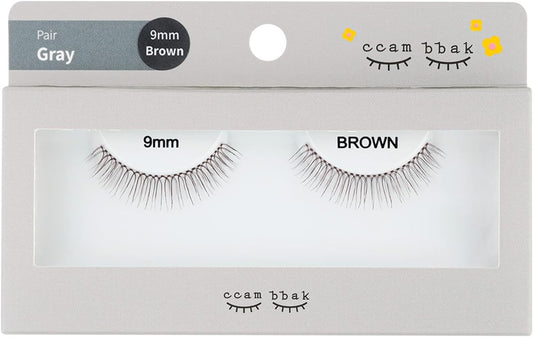 CCAMBBAK False Eyelash Eyelash Eyelash Extensions Semi-Permanent Idle Type 0.3 - 0.5 inches (8 - 12 mm), Matsueku Self Natural, Popular, DIY False Eyelash (0.3 inch (9 mm)