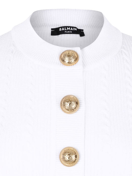 Balmain バルメインクルネックカーディガン - Image 1