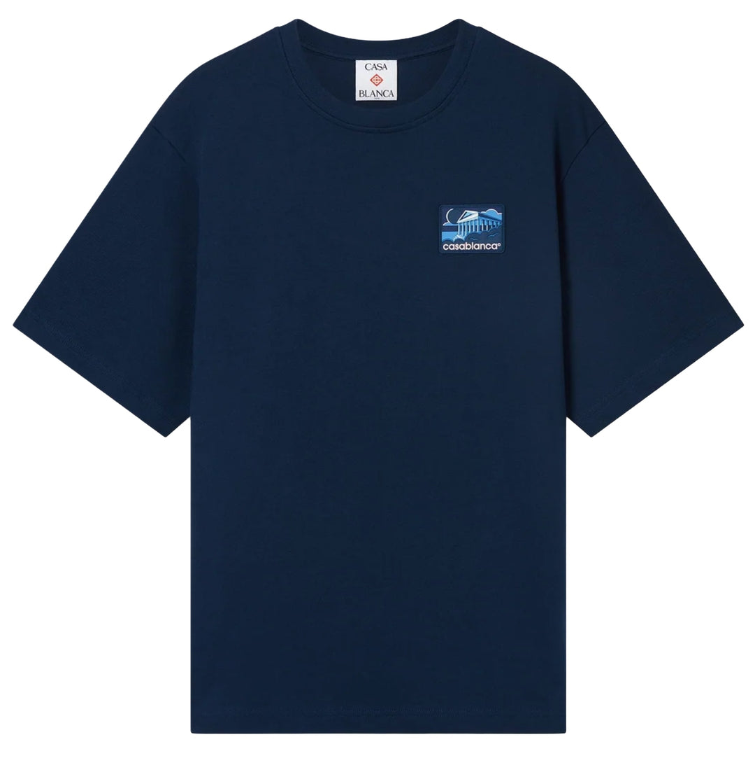 CASABLANCA 'GREEK TEMPLE' TEE