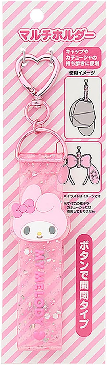 Sanrio 493392 My Melody Multi Holder, PVC, Steel
