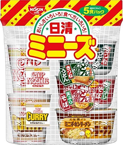 Nissin Foods Nissin Minises, 7.1 oz (205 g) x 6 Packs