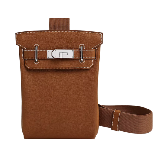 HERMÈS HAC A DOS 'FAUVE' TOGO LEATHER PM BACKPACK