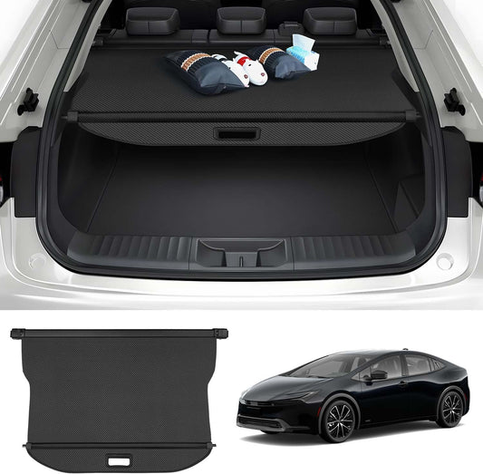 TOYOTA PRIUS60 Series 60 Series Tonneau Cover Roll Shade ZVW60 January 2023 - Present ZVW60 ZVW65 MXWH60 MXWH65 Privacy Protection Car Rear Board Luggage Storage Vehicle Specific Design High