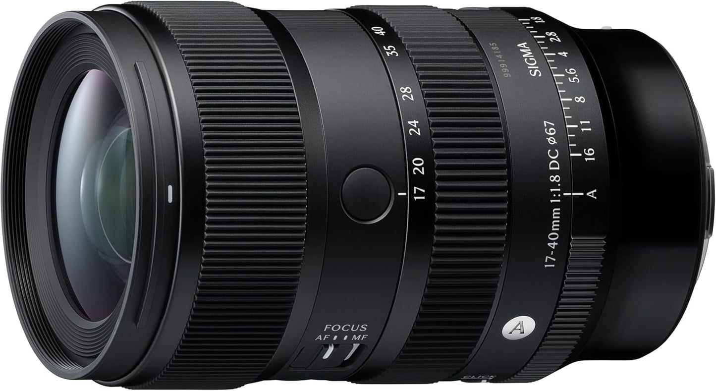 Sigma Lens 17-40mm F1.8 DC Fujifilm X-Mount Standard Zoom Standard APS-C Art Mirrorless Only