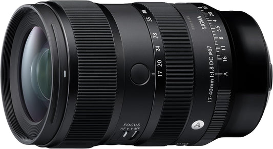 Sigma Lens 17-40mm F1.8 DC Fujifilm X-Mount Standard Zoom Standard APS-C Art Mirrorless Only