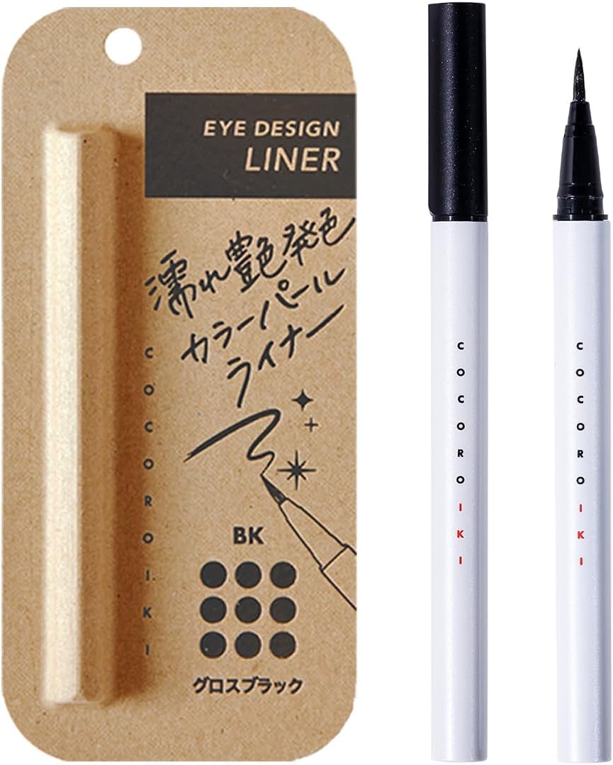 COCOROIKI Eye Design Liner BK Gloss Black