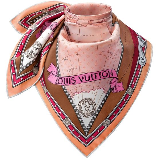 LOUIS VUITTON LV Map Square 90 - Image 1