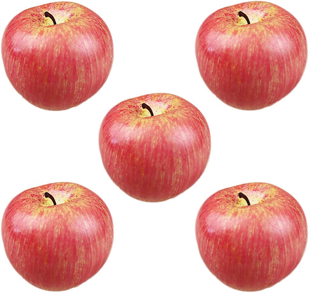 TKY Food Sample, Apple, Display, Interior, Accessory, Model, Display, Drawing, Fake, 5 Piece Set, Fruit (Real)
