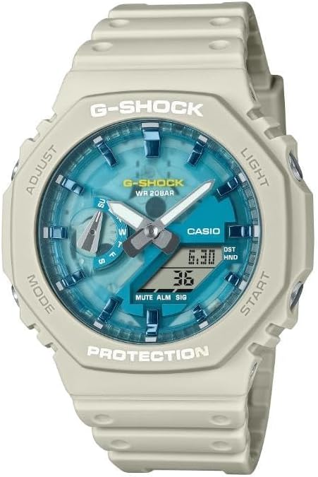 Casio G-Shock G-Shock Casio Analog-Digi Watch GA-2100AS-5A Men's Overseas Model