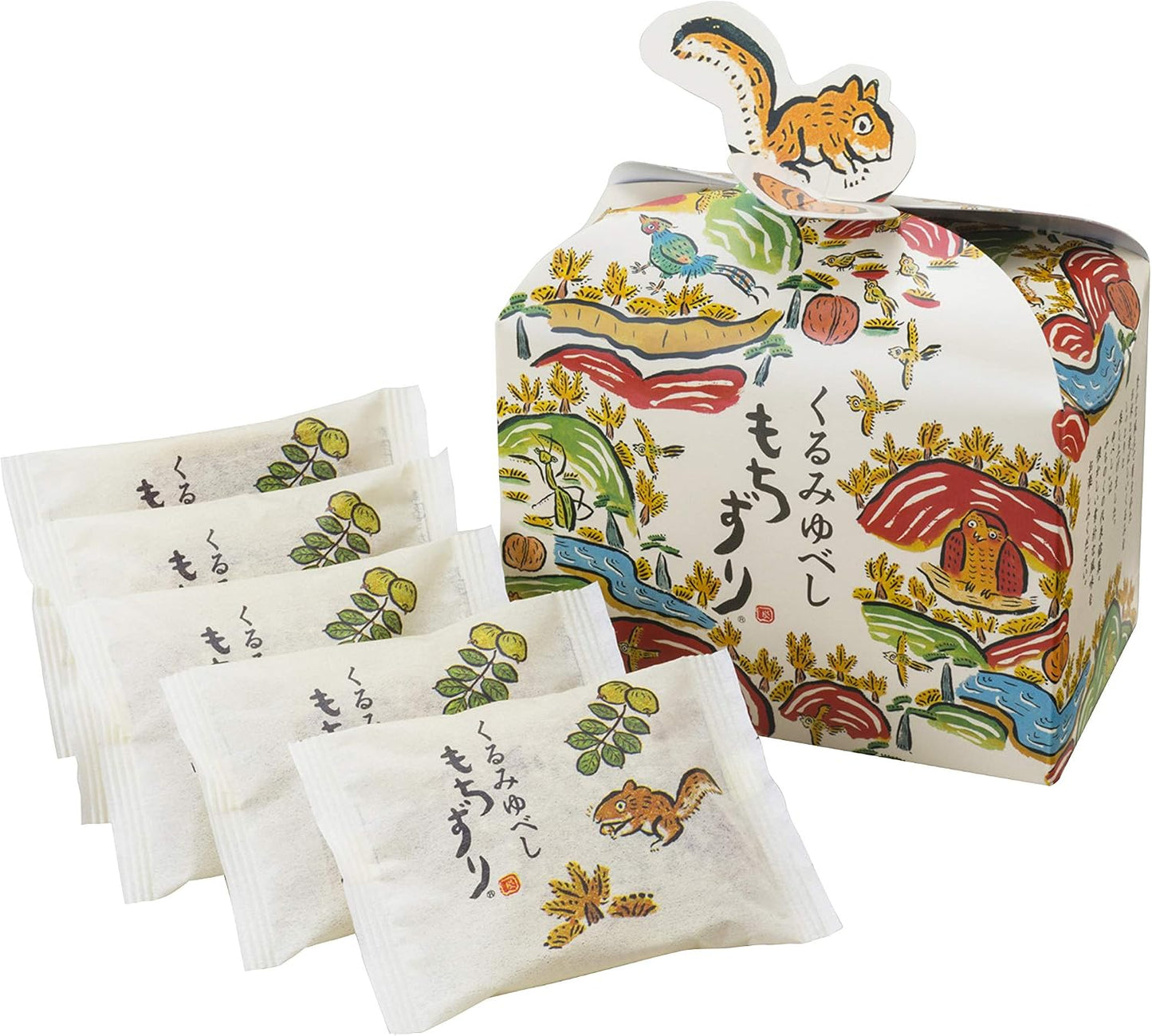 Fukushima Souvenir, Kashiya, Walnut Yubeshi, Mochizuri, 5 Pack, Fukushima Specialty, Souvenir, Gift, Gift