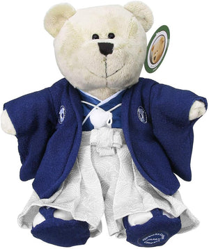 STARBUCKS Starbucks Stuffed Toy, Bear, Bear, Bear, Boys, Girls, Japanese Kimono, Hakama, Crepe, Ethnic Costume, Black Apron, Barista, Asian (Boy)