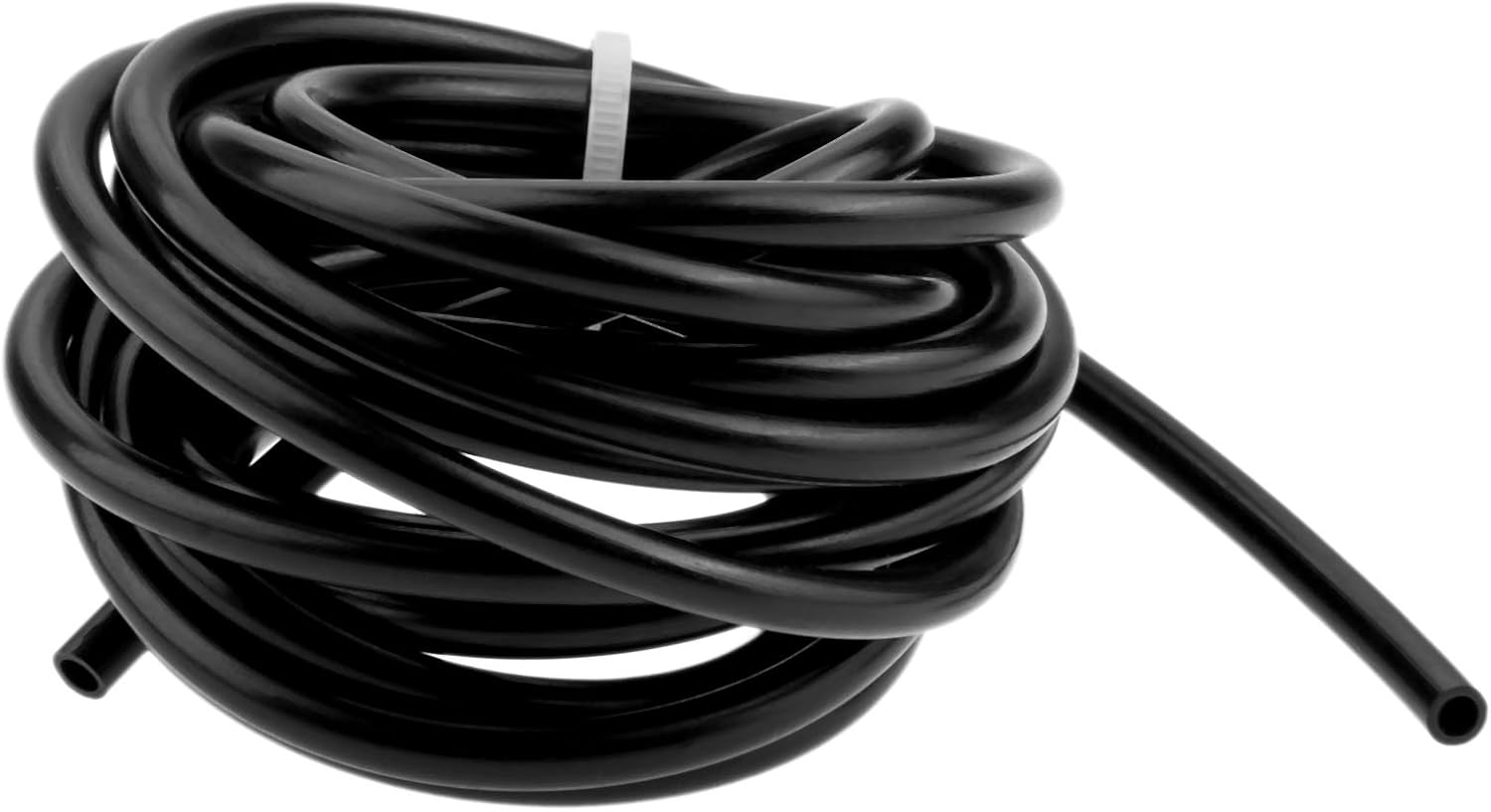 Grass Trimmer, Fuel Hose, For Lawn Mower, Grass Cutter, Chain Saw, Round Fuel Pipe, Plumbing, Oil Pipe, Durable, Agricultural Equipment, Chain Saw Components, Inner Diameter 0.1 inch (3 mm), Outer Diameter 0.2 inch (5 mm), Length 9.8 ft (3 m)