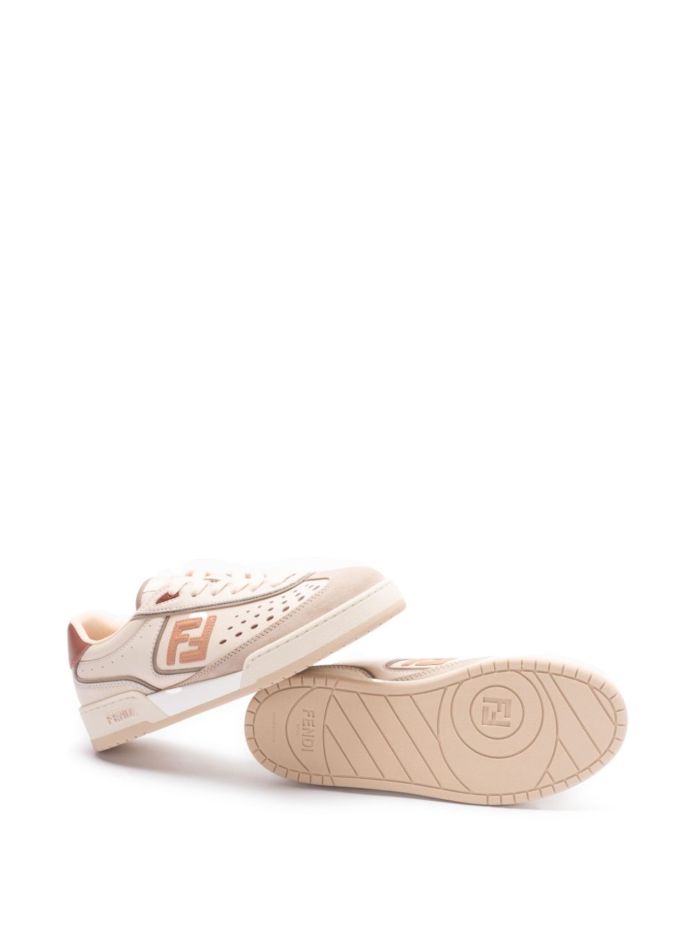 Fendi フェンディフェンディマッチレザースニーカー - Image 1
