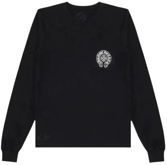 CHROME HEARTS 'MIAMI' FLORAL HORSESHOE LONGSLEEVE