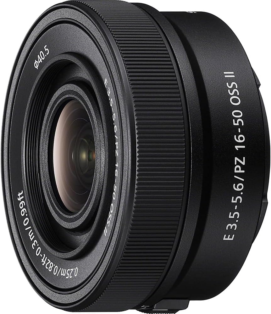 Sony SELP16502 Standard Power Zoom Lens APS-C E PZ 16-50mm F3.5-5.6 OSS II Digital SLR Camera α [E-Mount] Genuine Lens
