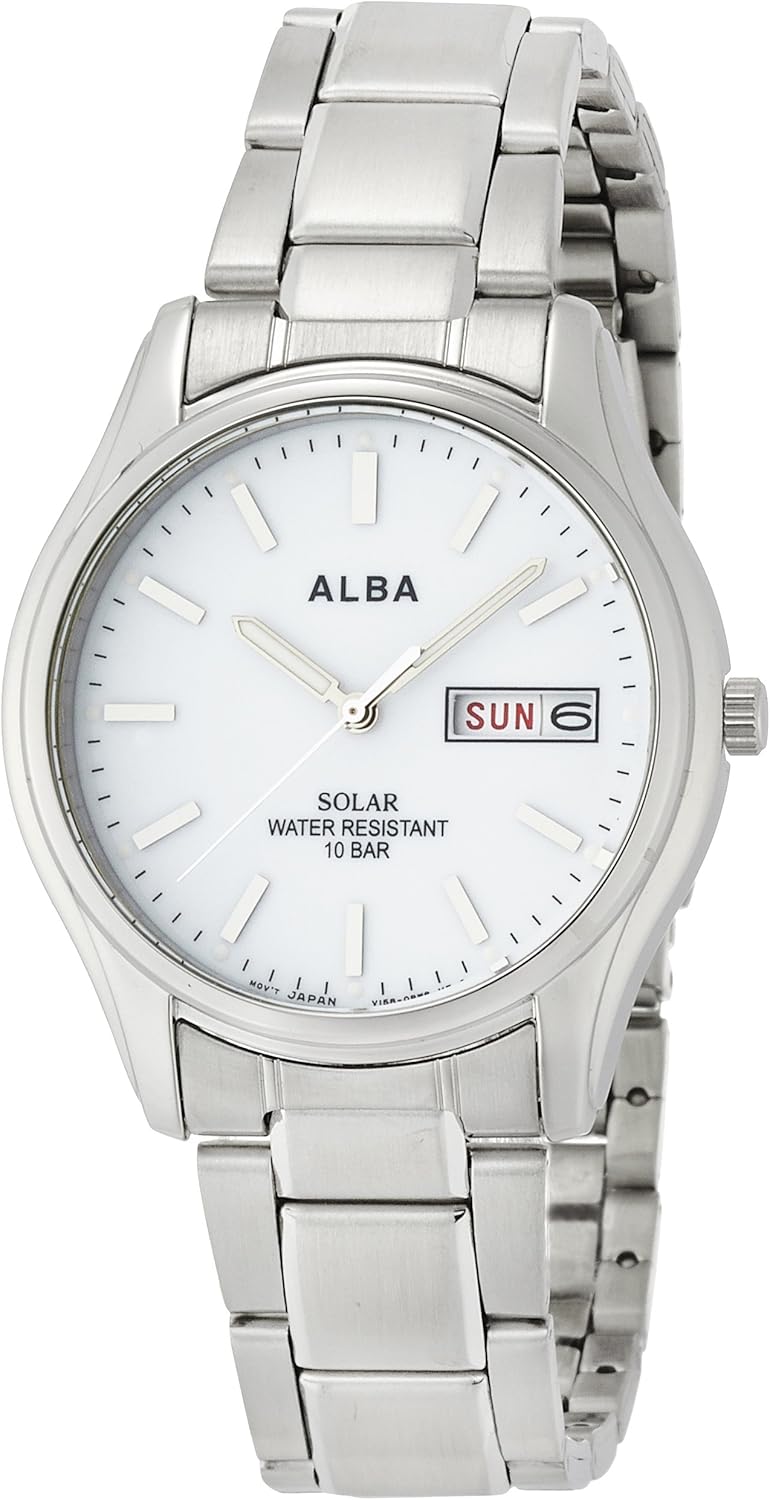 Seiko Watch AEFD541 Alba Solar Hardlex Watch Pair, watch