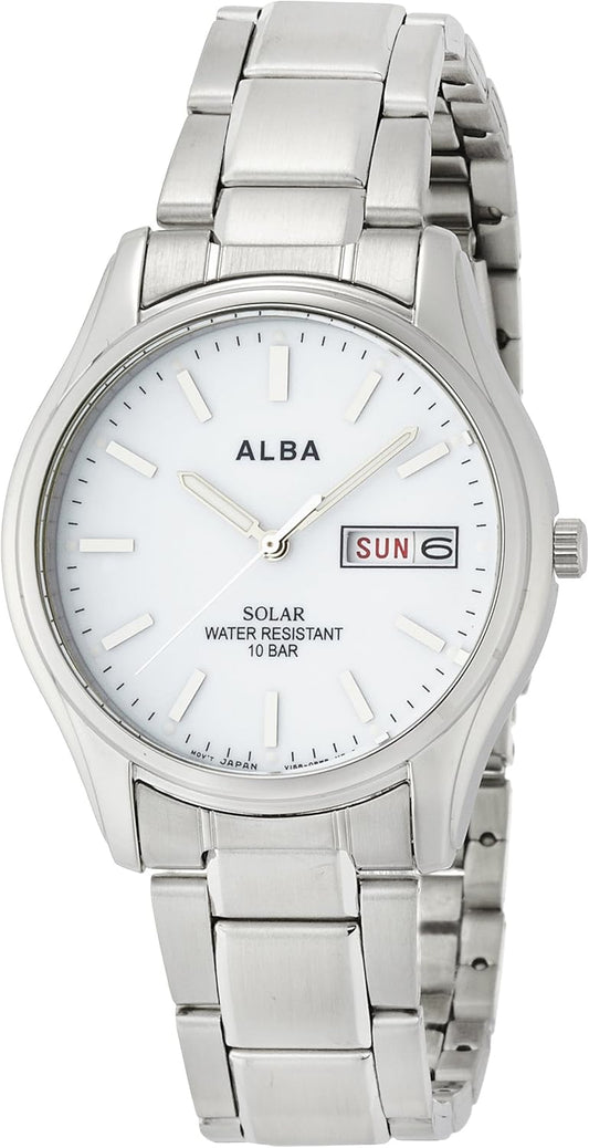 Seiko Watch AEFD541 Alba Solar Hardlex Watch Pair, watch