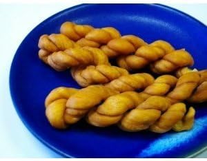 [Imperfect] Mahua Twisted Doughnuts (Mahua) Hayashi Confectionery Suzhou Mahua 10.6 oz (300 g) (5.3 oz (150 g) x 2 Bags)