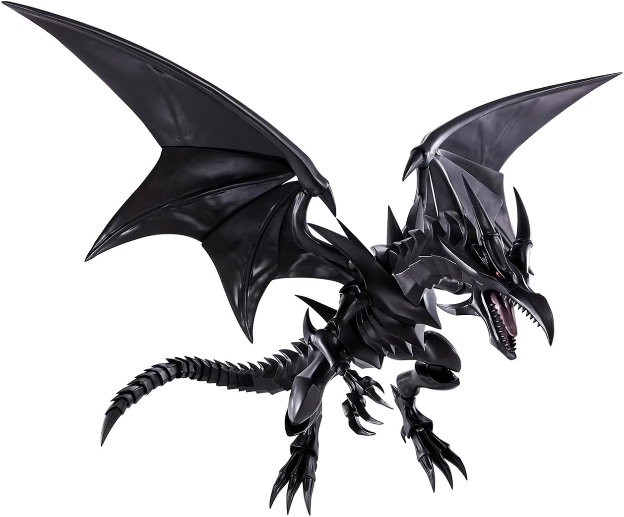 S.H. Monster Arts Yu-Gi-Oh! Duel Monsters Red-Eyes Black Dragon, Approx. 8.7 inches (220 mm), PVC & ABS Pre-painted Action Figure