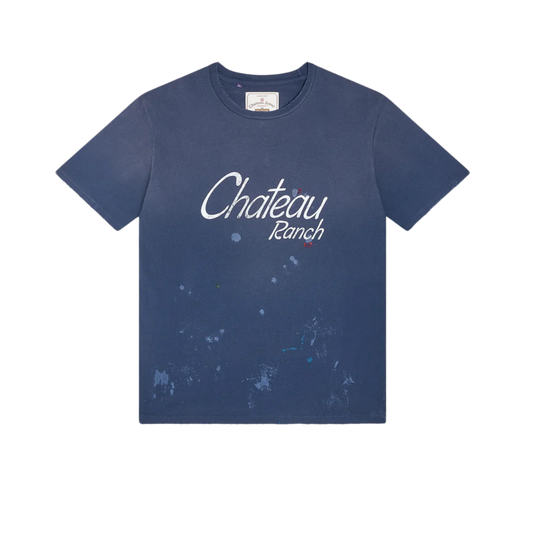 GALLERY DEPT 'BLUE' CHATEAU RANCH LOGO TEE