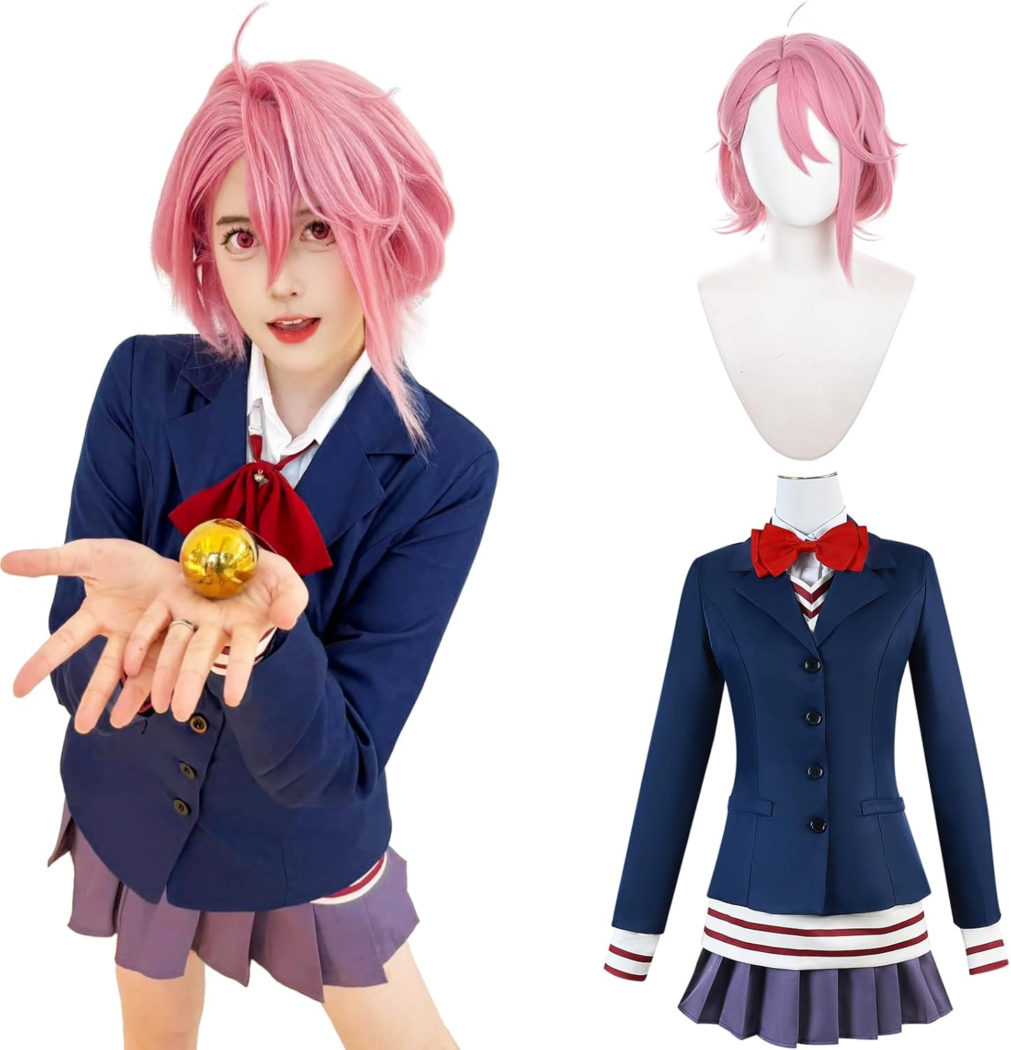 CR ROLECOS DAN DAN Cosplay Costume, Full Set for Adults, Uniform Set, Photo Session, Costume