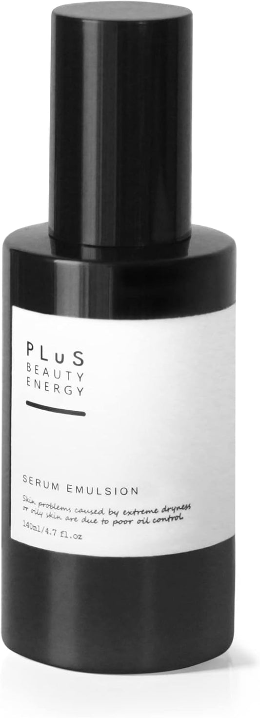 PLuS Men's Skin Care, Quasi-Drug, All-in-One Serum Emulsion (140 ml/ Vitamin C Derivative, Ceramide, Milky Lotion, Moist Type), Acne, Stains Moisturizing, Collagen, Hyaluronic Acid