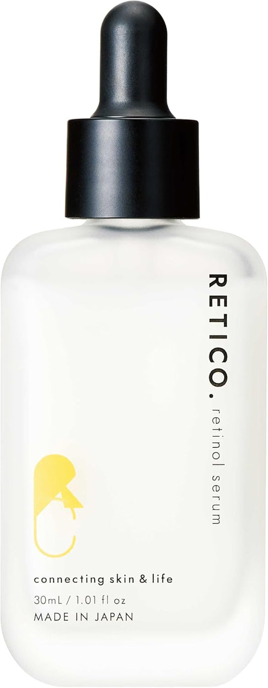 RETICO EW Essence I Next Generation Retinol Serum, Made in Japan, Sensitive Skin, High Penetration, Pores, Dullness, Haritsuya