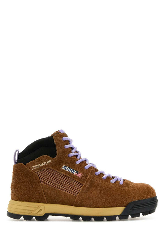 Autry Brown Suede Malgaスニーカー - Image 1