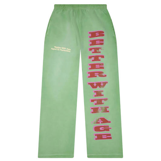 *BETTER WITH AGE 'SAGE' MONIKER SWEATPANTS