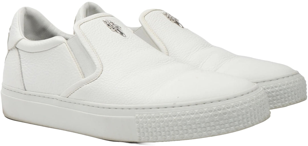 CHROME HEARTS 'WHITE' DAGGER SLIP-ON