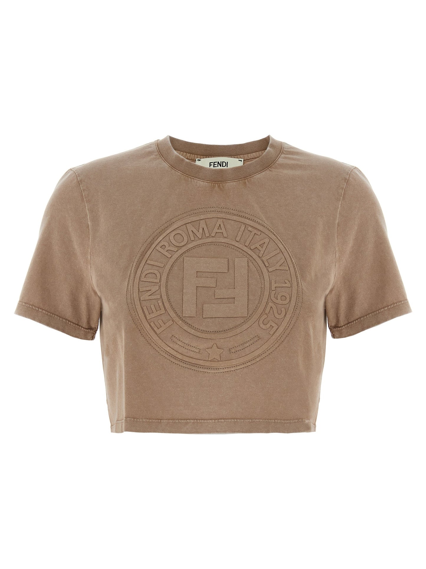 フェンディ3 D 'Fendi Roma' Tシャツ - Image 1