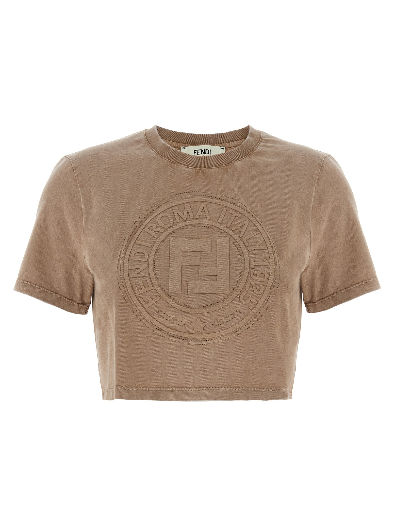 フェンディ3 D 'Fendi Roma' Tシャツ - Image 1