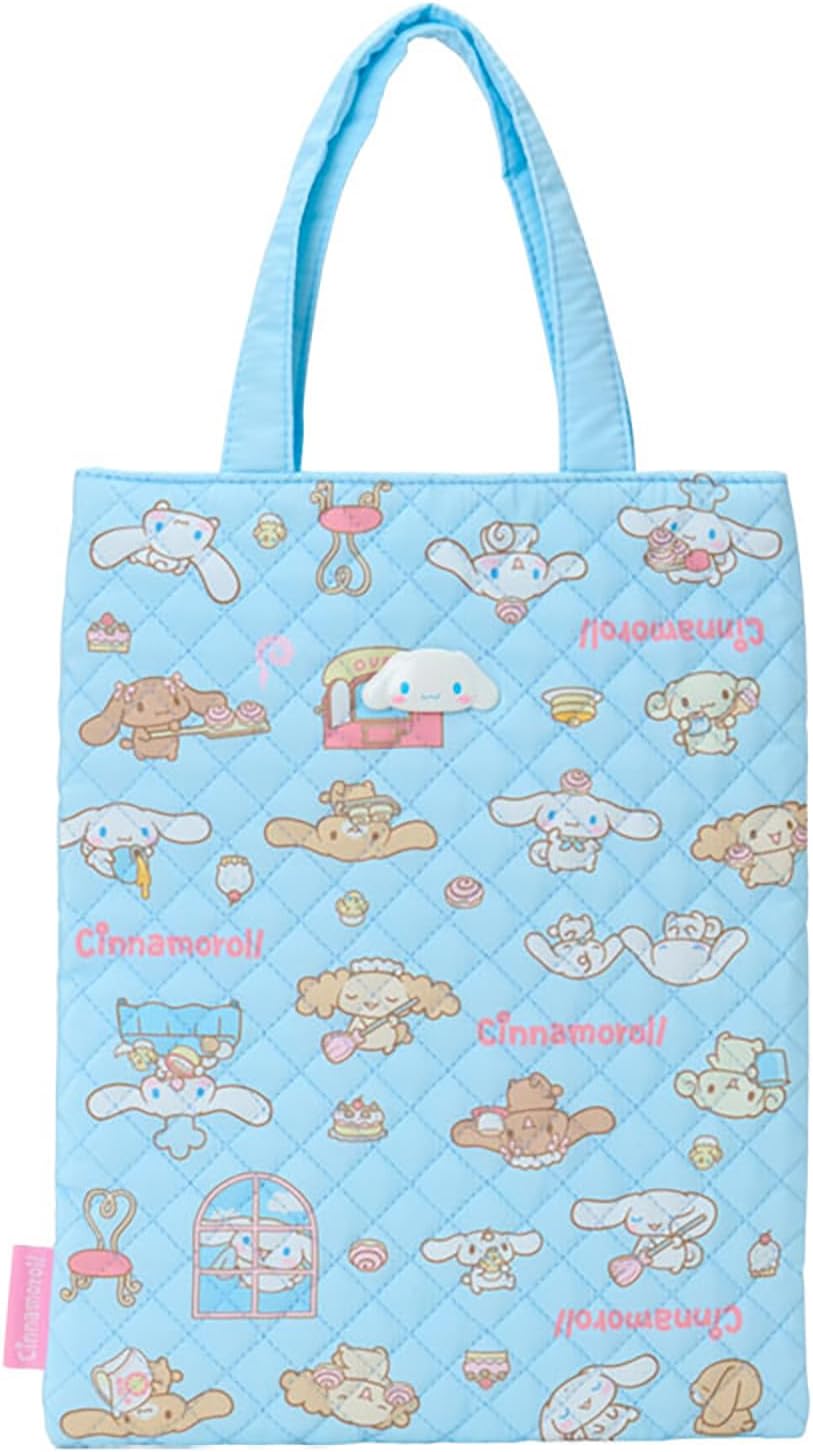 Sanrio 625396 Handbag Bag (Everyone's Quilt) Cinnamon Roll, Polyester, Cotton, ABS, A4 Storage, Ages 3 and Up
