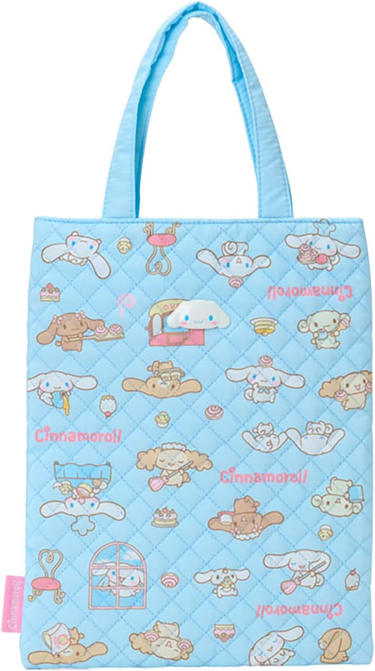Sanrio 625396 Handbag Bag (Everyone's Quilt) Cinnamon Roll, Polyester, Cotton, ABS, A4 Storage, Ages 3 and Up