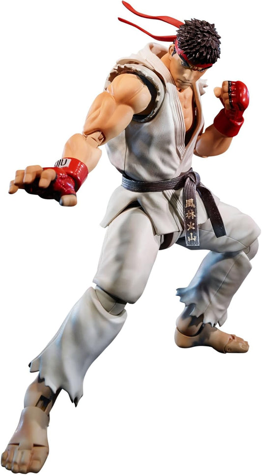 S.H. Figuarts Street Fighter Ryu, Approx. 5.9 in. (150mm), ABS and PVC, Painted Action Figure