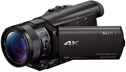 SONY ビデオカメラ FDR-AX100 4K 光学12倍 ブラック Handycam FDR-AX100 BC