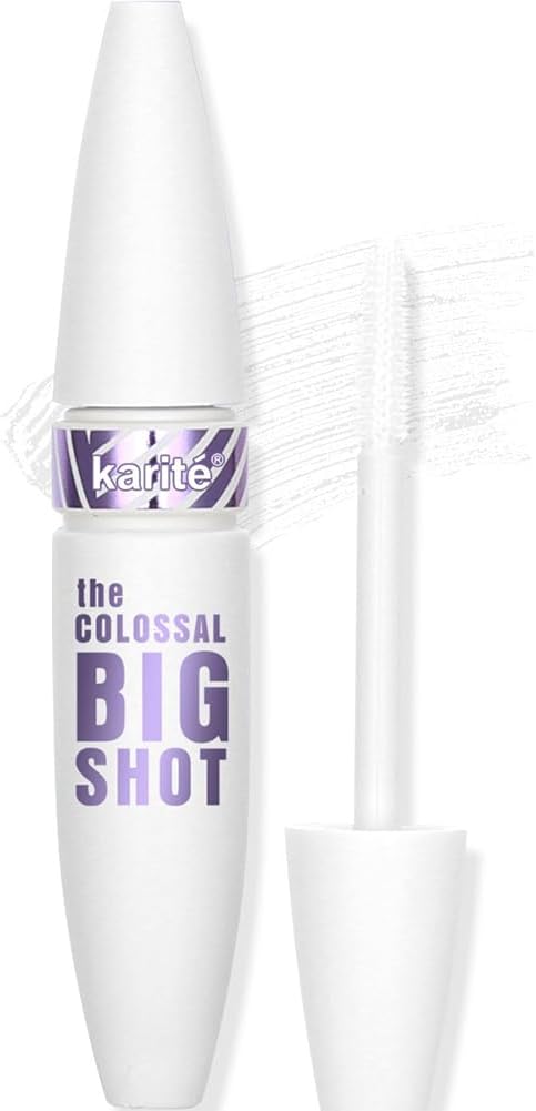 1PC White Cosplay Mascara, White Eyelashes, Waterproof, Naturally Outstanding Eyelashes, Anti-Damage, Waterproof, Long Lasting, Stain Resistant, Film Type, Can Be Removed with Hot Water, Quick Drying,