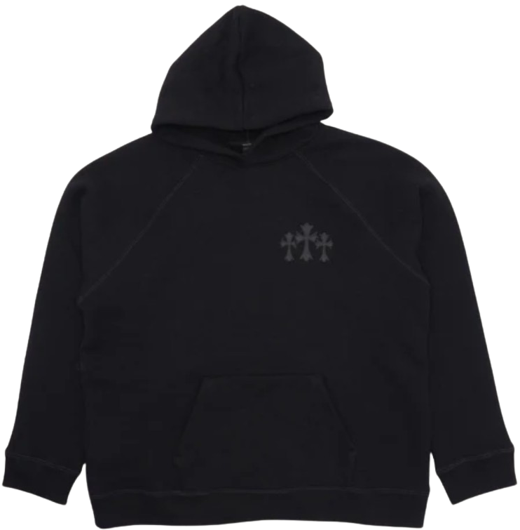 CHROME HEARTS 'BLACK' SEVEN-11 CH HOODIE
