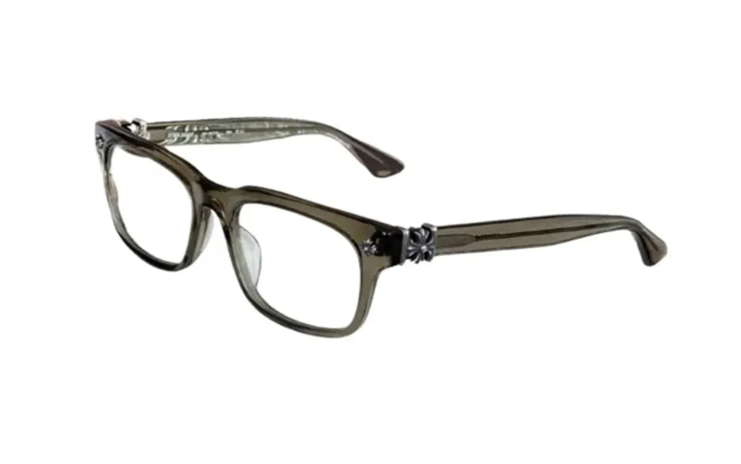 CHROME HEARTS 'VAGILANTE' ARMY GREEN SUNGLASSES
