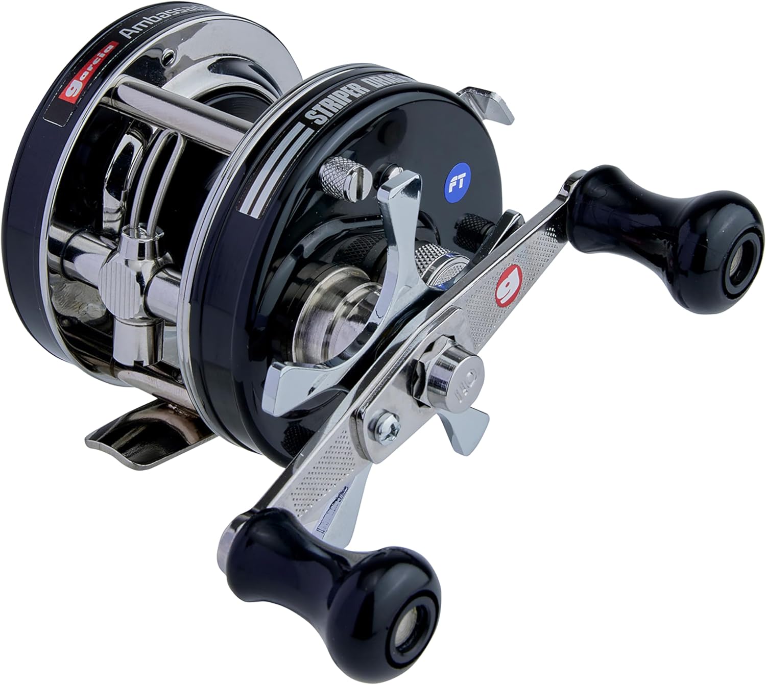 Abu Garcia Ambassadeur Striper Black Ambassador Striper Black Assorted Round Reel Classic Swedish