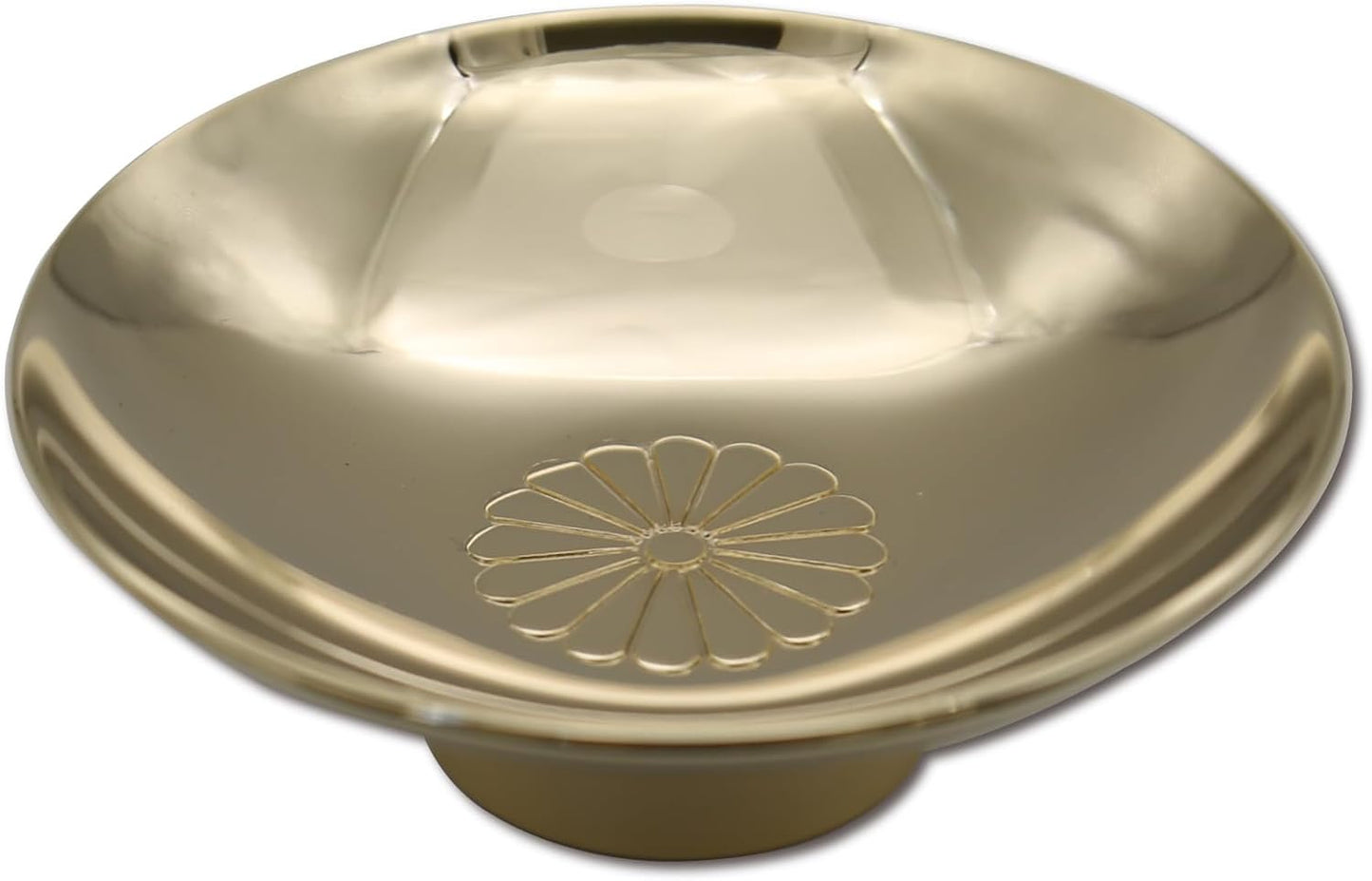 Gold 24 GKP Gold Chrysanthemum Keepsake Luck Sake Bottle Japanese Traditional Beauty Craft Beautiful Made in Japan (Diameter 3.5 inches (9 cm)