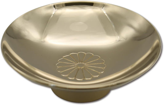 Gold 24 GKP Gold Chrysanthemum Keepsake Luck Sake Bottle Japanese Traditional Beauty Craft Beautiful Made in Japan (Diameter 3.5 inches (9 cm)