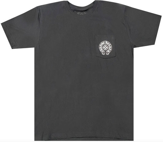 CHROME HEARTS DEADLY DOLL 'FRANKENSTEIN' BLACK POCKET TEE