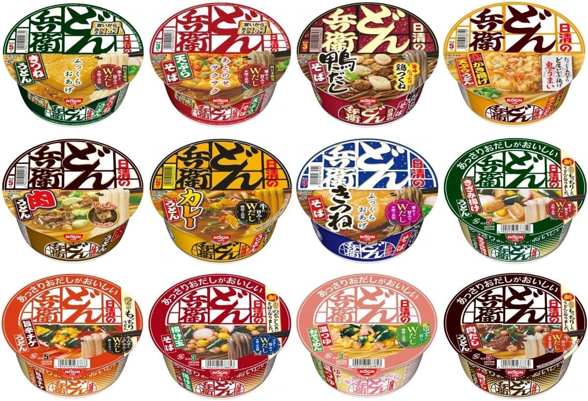 Donbei 12 Varieties 12 Meals Assorted Set (If 12 varieties are not available due to manufacturer reasons, it will be 11 varieties 12 meals)