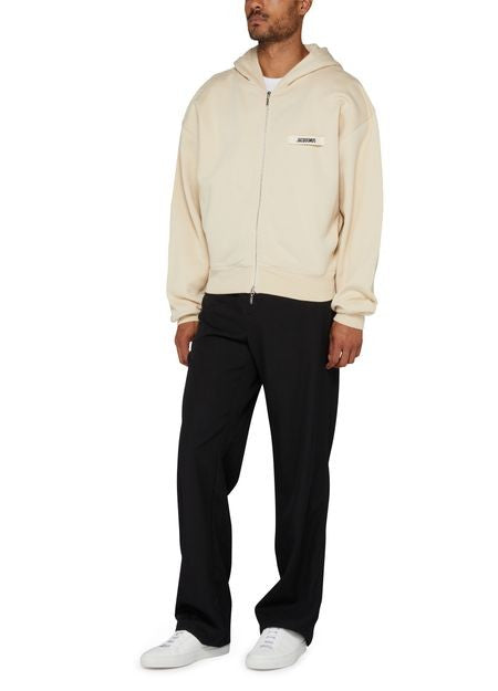JACQUEMUS グログラン ジップアップフーディー - Image 2